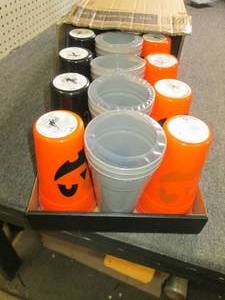 lot 189 image: new 123 packs of halloween cups ...