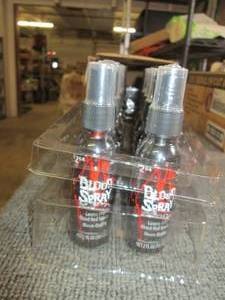 lot 193 image: 12 bottles of blood spray ...