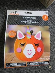 lot 196 image: 12 new wooden pumpkin pushins ...