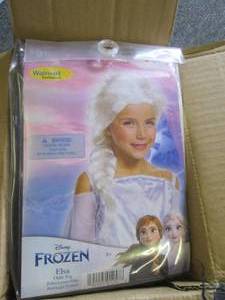 lot 203 image: 6 new disney frozen elsa child wigs...