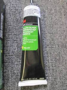 lot 244 image: 10 5 fl oz tubes of 3m yellow supe...