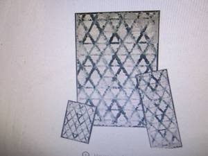 lot 33 image: Achim Capri Rizzy 3-Pc. Area Rug Se...