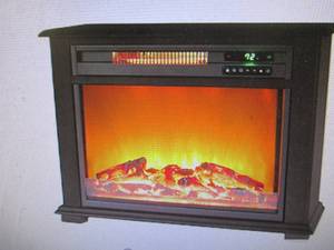 lot 45 image: LifeSmart Infrared Fireplace Heater...