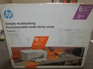 lot 83 image: HP Deskjet 4155e Wi-Fi All-in-One I...