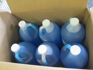 lot 268 image: case of 61 gallon jugs of concentr...