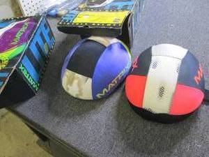 lot 302 image: 2 matrix bike helmets ...