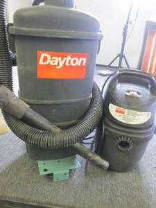 lot 303 image: 2 dayton vacuums tested and work ...