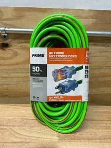 lot 23 image: PRIME Outdoor Extension Cord (50 ft.)