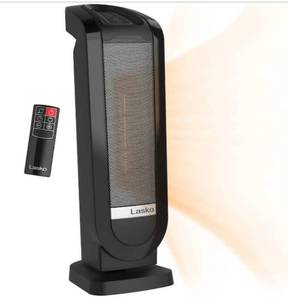 lot 30 image: LASKO Tower 22 in. Electric Ceramic Oscillating Space Heater with Digital Display and Remote Control
