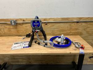 lot 29 image: GRACO X5 Electric Stationary Airless Paint Sprayer