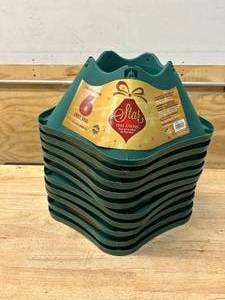 lot 91 image: HOLIDAYBASIX Lot of 10- 506-ST SM 12GAL Resin Stands