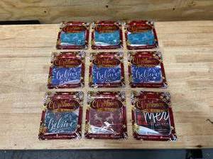 lot 97 image: Lot of 9 Christmas Face Masks