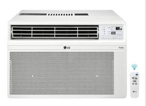lot 7 image: LG ELECTRONICS 12,000 BTU Window Smart Air Conditioner LW1222ERSM Cools 550 Sq. Ft. with ENERGY STAR and Remote