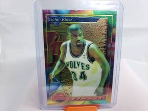 lot 7 image: Isaiah Rider Rookie Topps Finest #79