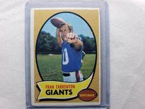 lot 24 image: Fran Tarkenton 1970 Topps #80