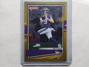 lot 30 image: Adam Thielen Donruss 20 #160 Numbered 1050
