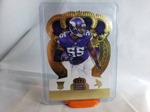 lot 33 image: Anthony Barr Crown Royale Die Cut Rookie Card #144