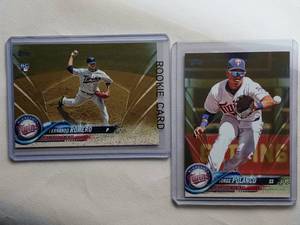 lot 48 image: Fernando Romero 2018 Topps Rookie Card #107 Series 1