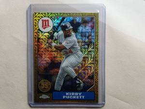 lot 50 image: Kirby Puckett 2022 Topps 35th Anniversary #T87C2-40