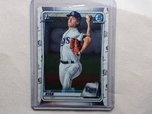 lot 54 image: Joe Ryan 2020 Topps Bowman Chrome #BCP-117