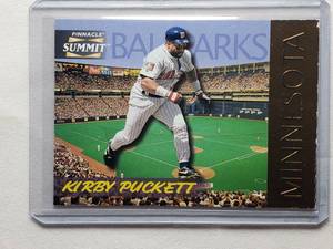 lot 70 image: Kirby Puckett 1996 Pinnacle Summit 17 of 18 Numbered 69508000