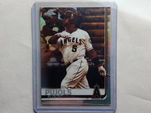 lot 86 image: Albert Pujols Topps Chrome Sepia Refractor 27 Chrome
