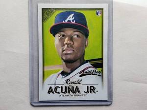 lot 99 image: Ronald Acuna Jr Rookie Card Artist Proof #140