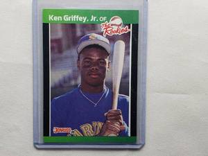 lot 103 image: Ken Griffey Jr. Donruss 89 The Rookies Card #3