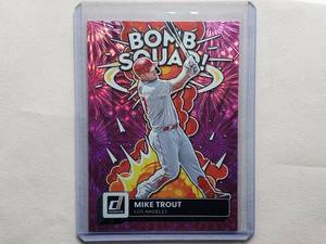 lot 104 image: Mike Trout 2022 Donruss Bomb Squad #BS-8