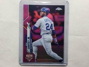 lot 121 image: Ken Griffey Jr. 1992 All-Star Game Topps Chrome U-63