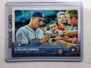 lot 125 image: Carlos Correa Rookie Debut Rookie Card Topps US251