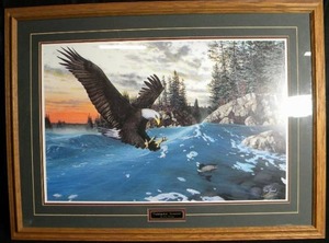 lot 10 image: Endangered Moments by Jim Hansel Limited Edition #1778  #4900 ((29 X 39))