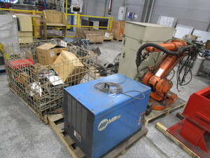 ABB Robot wMiller Deltaweld 452 Welding Power Source
