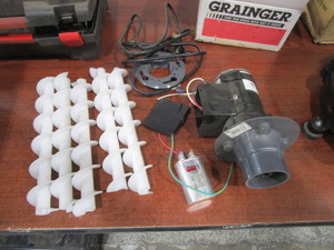 Auger & Motor for Mixing Tank