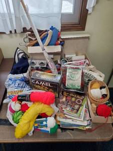 lot 47 image: Collection of Knitting and Craft Related Items