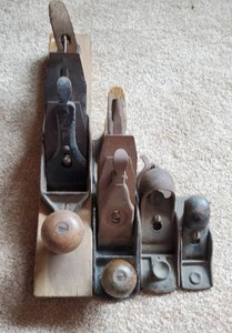 lot 209 image: Collection of Old Hand Planes