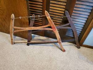 lot 221 image: Pair of Old Log Saws