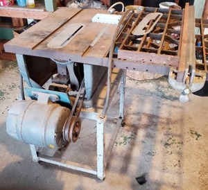 lot 240 image: Old Craftsman Table Saw