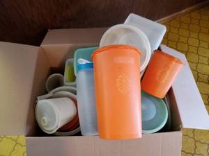 lot 97 image: Tupperware And Misc. Storage Containers