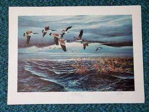 lot 8 image: Terry Redlin Signed Print