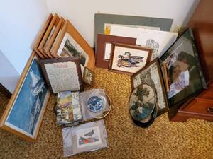 lot 128 image: Large Collection Of Artwork