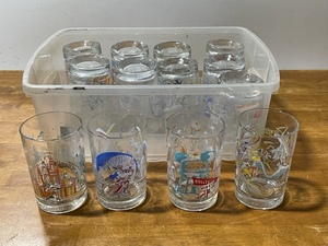 Set of 12 Walt Disney Glasses