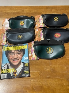 Collectible Harry Potter Pencil Pouches and Magazine