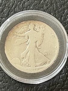 1918-S Walking Liberty Half Dollar