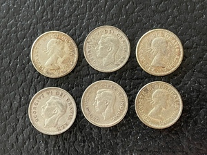 Silver Canadian Dimes