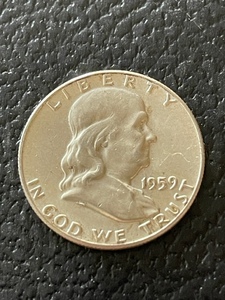 1959 Franklin Half Dollar