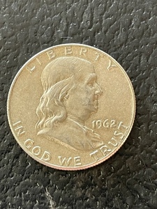 1962-D Franklin Half Dollar
