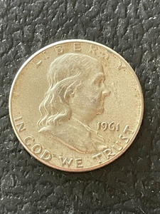 1961 Franklin Half Dollar