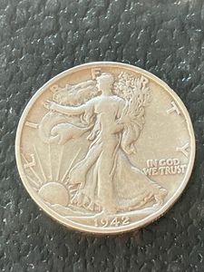 1942-S Walking Liberty Half Dollar