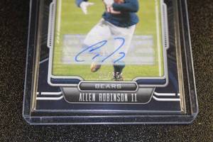 lot 35 image: 2021 Playoff Blue Allen Robinson II Autograph #16 825  Only 25 Exist